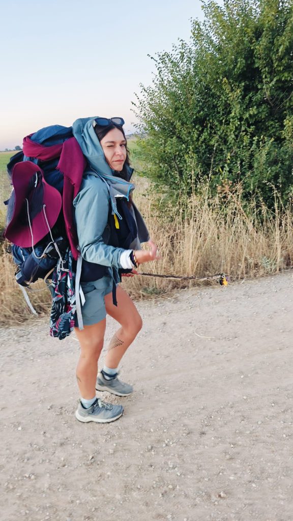 Entrevista peregrina Camino de Santiago Carlotta Anam Caminando