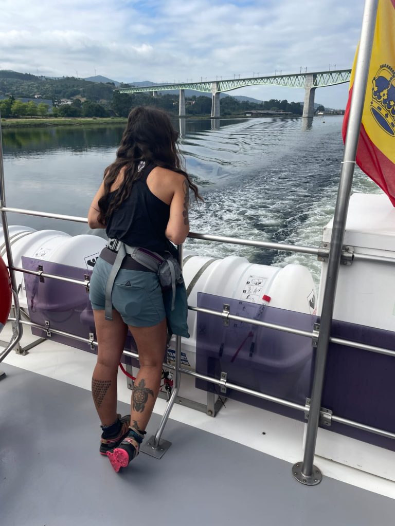 Entrevista peregrina Camino de Santiago Carlotta Anam barco
